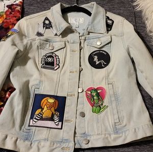 Patch jacket